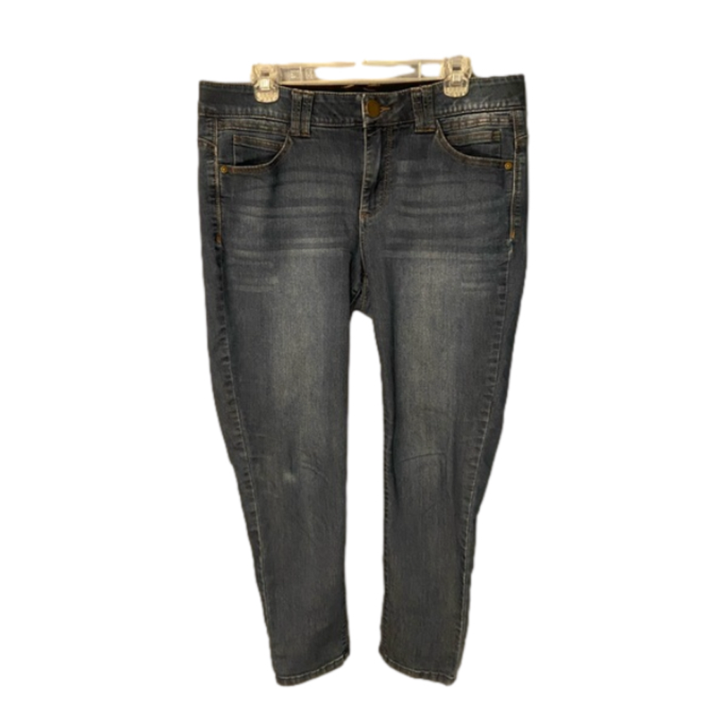 Democracy Women's Skinny Jeans - Dark Gray